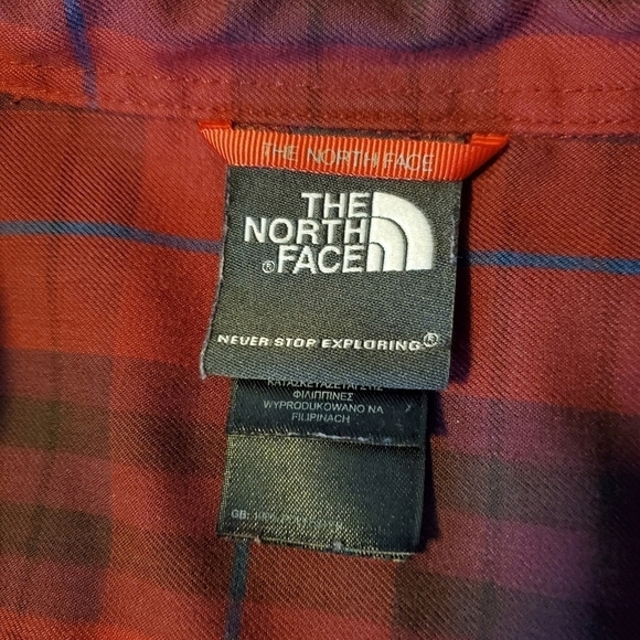 The North Face Men's Long Sleeve Snap Button Up Shirt Sz XL - Picture 2 of 15